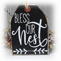 Bless Our Nest Hangtag