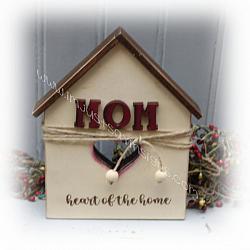 Mom Heart of The Home Tiered Tray HOuse