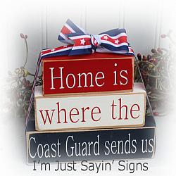 Home Is Where The Coast Guard Sends Us Itty Bitty Blocks